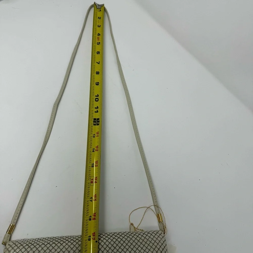 NWT VINTAGE Whiting & Davis vintage metal mesh purse shoulder bag